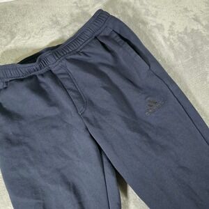 Adidas Sweatpants Joggers Training Workout‎ Black Logo Mens Size Medium